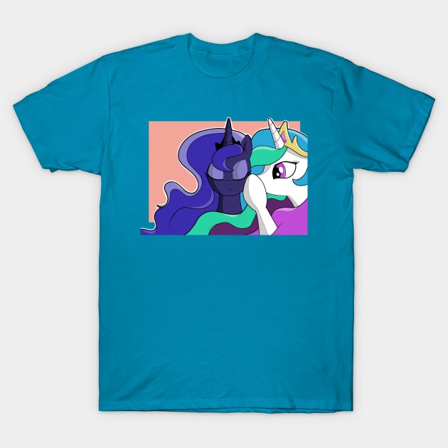 The Untold Tail of Two Ponies of Equestria T-Shirt by LaceySimpson